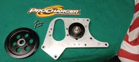 Procharger A1 B1 C1 11-12 Polaris Rzr Supercharger Mounting Bracket And Crank Pulley