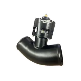 Ats48i-008 Procharger In Stock 3.5 Inch Curved Air Tube With Black Race Valve