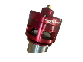 Av004a-004 Procharger In Stock Red Race Bypass Valve V-band Flange - Open No Kit