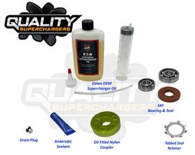 Qualitysuperchargers 025588 Supercharger Rebuild Repair Kit Bearing Coupler Oil Fit M45 Mini Cooper Eaton