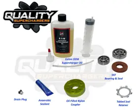 025588 Qualitysuperchargers Supercharger Rebuild Repair Kit Bearing Coupler Oil Fit M45 Mini Cooper Eaton 025588 Qualitysuperchargers Supercharger Rebuild Repair Kit Bearing Coupler Oil Fit M45 Mini Cooper Eaton