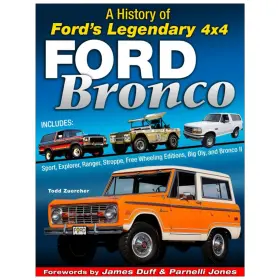 Sabct634 S-a Books Book - History Of The Ford Bronco 192 Page Hardcover Each Ct634