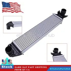 Fo3012125 Soillar 1x Air Cooled Intercooler Fit For Ford Focus 2016 2017 2018 L4 2.3l