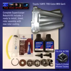 1grfe The High Speed Lab Supercharger Shop M90 Gen5 05-15 Toyota Trd 4.0l Tacoma Fj Cruiser Rebuild Service Kit