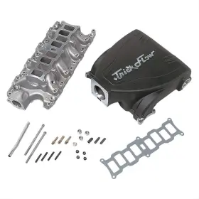 Tfs-51511002 Trick Flow In Stock Track Heat Intake Manifolds For Ford 5.0l - Black