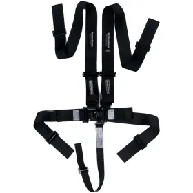 Ulthb22001 Ultra Shield Harness 5pt Black Indiv Shoulder 3in Pull-down Hb22001