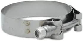 2793 Vibrant Performance Stainless Steel T-bolt Clamps Pack Of 2 Clamp Range 2.75 Inch To 3.10