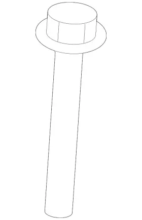 30624604 Volvo Genuine Bracket Bolt