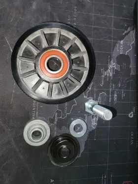 300p76r6flange Vortech 3 Inch Dia 6 Rib Vortech/powerdyne Supercharger Flanged Idler Pulley