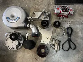 4gp218-098l Vortech V-3 Supercharger Kit With Quick Fuel 750 Blow Thru Card Sbc Small Block