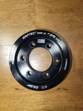 Vt290bb3z6 Vortech Griptech Supercharger Pulley 6 Rib Light Use