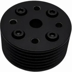 Blk15 Way Motor Works Blk15% Mini Cooper S Black 15% Supercharger Reduction Pulley R52 R53 2002-2006 Stealth