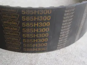 585h300 Weiand 1/2 Inch Pitch Blower Belt Boat Dragster Hot Rod 6-71 8-71 Low Use