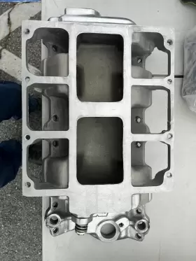 1471 Weiand 671 871 1071 Sbc Small Block Chevy 6-71 8-71 Blower Intake Manifold