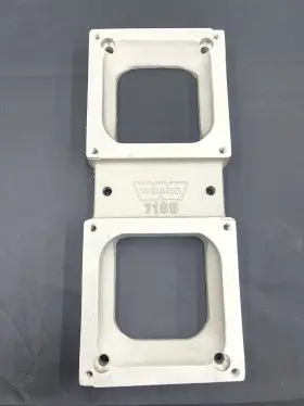 7165 Weiand Supercharger Carburetor Top Plate Adapters