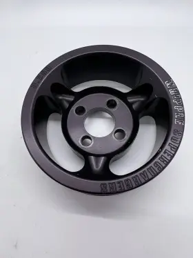 Scp-63250-4 Whipple Supercharger 6-rib 4 Bolt Pulley 3.250 Inch Black -