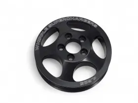 Scp-64625-5 Whipple 6 Rib 4.625 Inch 5 Bolt Snout Supercharger Pulley Black