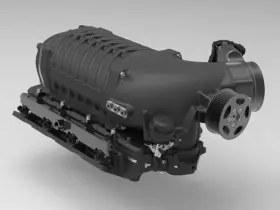 Wk-1300-38 Whipple Superchargers Gm Lsx Front Feed 3.8l Supercharger Intercooled Hot Rod Kit