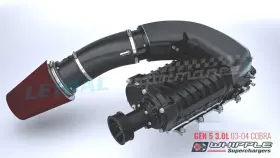 Wk-2115cb Whipple Superchargers New 3.0 Gen 5 Supercharger Upgrade 2003-04 Mustang Cobra Terminator Svt