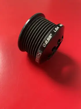 Zz255bv2z8 Zpe 2.55 Inch 8 Rib Griptec Mkii Ls9 L2v Black Pulley