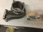 Garrett 740902-0006 Turbine Housing Kit T3 Bolt Out .63 A/r GT,GTX35 New. Price: $395.00.