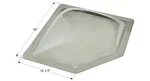 Icon Technologies 12144 Rv Skylight NSL2414S Smoke 7 Inch Dome New. Price: $225.99.
