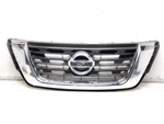 17-20, Nissan Pathfindr, Grille W/o Surround View, Chrome, White, 623109PF1A,OEM Used. Price: $208.80.