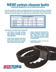 61CCB142 Bestorq Cotton Cleaner Belt 61.07" Pitch Length 1.50" Width Teeth New. Price: $136.50.