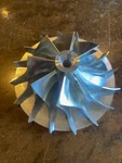 Billet Supercharger Impeller For Vortech V4 Xx Trim, 8/8 Extended Tips Mod Ysi Remanufactured. Price: $512.23.