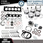 B5254T7 Engine Rebuild Overhaul Kit For Volvo S40 C30 V50 V70 2.5L T5 L5 B5254T3 New. Price: $297.59.