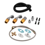 Turbo Oil Feed Line & Drain Return Ford GT3582/GT3076 New. Price: $48.87.