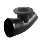 Stock Procharger 3.5" Curved Air Tube W/ Race Valve Mounting Flange New. Price: $189.00.