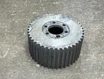 Pulley, Blower, 13.9 Mm, Magnesium, For 3" Wide Belt, 2" Register Hole, 42 Tooth Used. Price: $60.00.