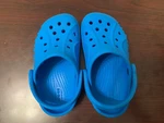 Crocs Kids Toddler Classic Lined Clog Blue Bolt Shoes Size Slip On Sandal Pre-owned. Price: $11.93.