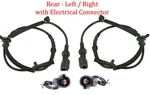 2 Abs Wheel Speed Sensor W/ Connector Rear L&r Fits: Explorer Flex Taurus Mks New. Price: $32.00.