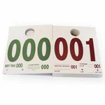 Service Dispatch Numbers, 1000 Count, Slip Grip FB-P9933-50, 000-999 New. Price: $79.99.