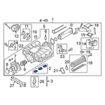 For Volkswagen Touareg 2011-2015 079129717D Supercharger Gasket New. Price: $10.25.
