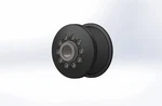 2.55" 8 Rib Zpe Griptec 2PC Mkii Lsa L3V Black Pulley & Hub Kit New. Price: $135.00.