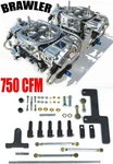 Quick Fuel BR-67213-B2 750 Cfm Blower Supercharger Carbs Black Lines Combo New. Price: $2526.95.