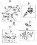 Genuine Mopar Supercharger Fastener Kit 68657318AA New. Price: $59.89.
