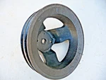Nos 1957 Original Ford Fomoco Factory Supercharged Crank Pulleyy Block Mcculloch New. Price: $1495.00.