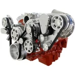 Cvf Chevy Ls Procharger P1X Fead Serpentine System W/ Alternator And Ac Polished New. Price: $8019.99.