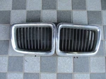 Bmw E32 750 Front Radiator Grill Used 1964863 Parts Removed Plated Bumper. Price: $214.69.