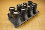 Vintage Crower 426 Hemi 8 Stack Fuel Injection Intake Chrysler 2.5" Used. Price: $2399.99.