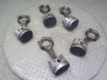 89-92 Toyota Supra MA70L MK3 7MGE Na Set Of 5 Engine Piston W Connecting Rod Oem Used. Price: $275.27.