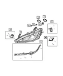Genuine Mopar Engine Controller Kit Right 68329859AA New. Price: $167.83.