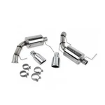 Roush 421145 Axle Back Exhaust Muffler With Round Tips 11-14 Ford Mustang V6 New. Price: $693.48.