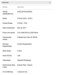 Jaguar 2018-2019 F-pace Turbocharger JDE38736 Used. Price: $950.00.