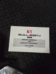 2004 Oem Ford Mustang Saleen Owners Handbook Warranty Manual S281SC Used. Price: $80.00.