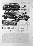 Report (9 3/4 X 13 In) 1936 Graham Crusader 80, 2 & 4- Door Supercharger 110 Used. Price: $23.95.
